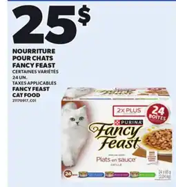 Provigo FANCY FEAST CAT FOOD, 24 UN offer
