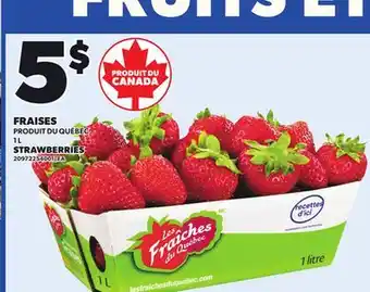 Provigo STRAWBERRIES, 1 L offer