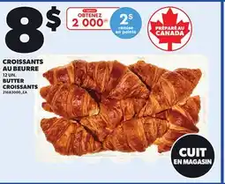 Provigo BUTTER CROISSANTS, 12 UN offer