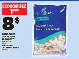 Provigo SEAQUEST CALAMARI RINGS, 340 G offer