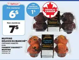 Provigo FARMER'S MARKET MUFFINS, 6 UN offer