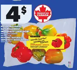Provigo NO NAME NATURALLY IMPERFECT MIXED PEPPERS, SAC DE 2,5 LB offer