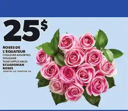 Provigo ECUADORIAN ROSES offer