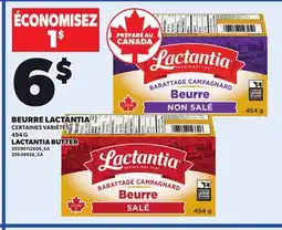 Provigo LACTANTIA BUTTER, 454 G offer