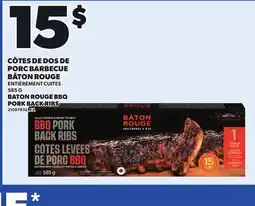Provigo BATON ROUGE BBQ PORK BACK RIBS, 585 G offer