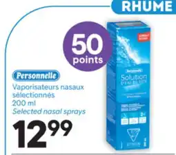 Brunet PERSONNELLE Vaporisateurs nasaux sélectionnés offer