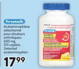 Brunet PERSONNELLE Acétaminophène sélectionné pour douleurs arthritiques 650mg offer