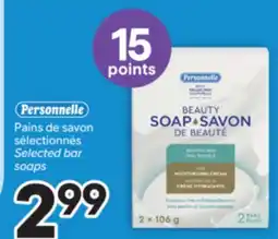 Brunet PERSONNELLE Pains de savon sélectionnés offer
