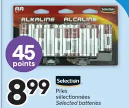 Brunet SELECTION Piles sélectionnées offer