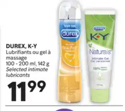 Brunet DUREX, K-Y Lubrifiants ou gel à massage offer