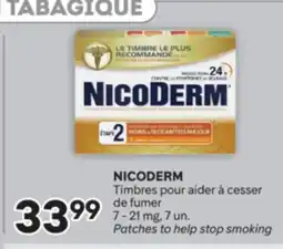Brunet NICODERM Timbres pour aider à cesser de fumer 7-21mg offer