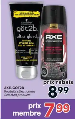 Brunet AXE, GÖT2B Produits sélectionnés offer