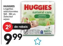 Brunet HUGGIES Lingettes sélectionnées offer