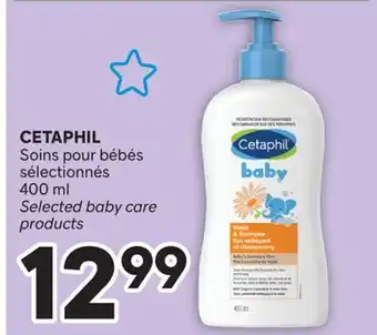 Brunet CETAPHIL Soins pour bébés sélectionnés offer