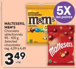Brunet MALTESERS, M & M's Chocolats sélectionnés offer