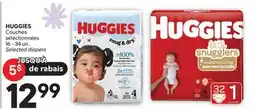 Brunet HUGGIES Couches sélectionnées offer