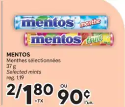 Brunet MENTOS Menthes sélectionnées offer