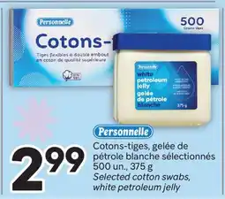 Brunet PERSONNELLE Cotons-tiges, gelée de pétrole blanche sélectionnés offer