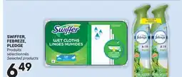 Brunet SWIFFER, FEBREZE, PLEDGE Produits sélectionnés offer