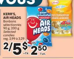 Brunet KERR'S, AIR HEADS Bonbons sélectionnés offer