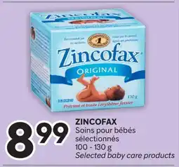Brunet ZINCOFAX Soins pour bébés sélectionnés offer