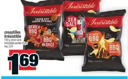 Super C croustilles Irrésistible | Irrésistible potato chips offer