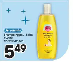 Brunet PERSONNELLE Shampoing pour bébé offer