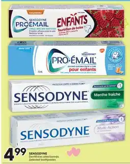 Brunet SENSODYNE Dentifrices sélectionnés offer