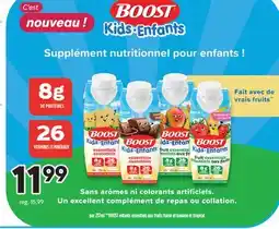 Brunet BOOST Supplément nutritionnel pour enfants! offer