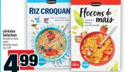 Super C céréales Selection | Selection cereal offer