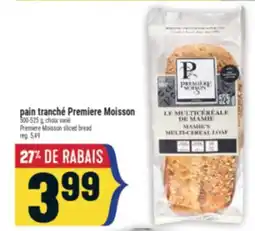 Marché Adonis Pain tranché Premiere Moisson | Premiere Moisson sliced bread offer