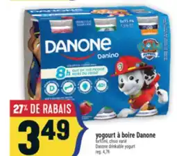 Marché Adonis YOGOURT À BOIRE DANONE | DANONE DRINKABLE YOGURT offer