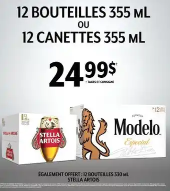Marché Adonis 12 BOUTEILLES STELLA ARTOIS offer