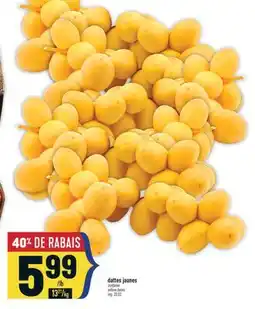 Marché Adonis DATTES JAUNES | YELLOW DATES offer