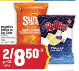 Marché Adonis Croustilles Ruffles Ou Sun Chips | Ruffles Or Sun Chips Chips offer