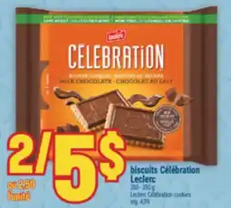 Marché Adonis biscuits Célébration Leclerc | Leclerc Célébration cookies offer