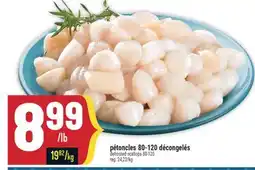 Marché Adonis Pétoncles 80-120 décongelés | Defrosted scallops 80-120 offer