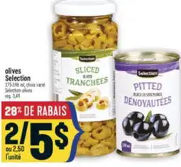 Marché Adonis OLIVES SELECTION | SELECTION OLIVES offer