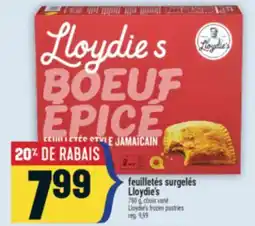 Marché Adonis Feuilletés surgelés Lloydie's | Lloydie's frozen pastries offer