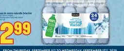 Marché Adonis Eau de source naturelle Selection | Selection natural spring water offer