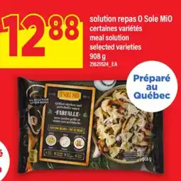 Maxi SOLUTION REPAS O SOLE MIO | MEAL SOLUTION, 908 G offer
