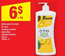 Maxi LOTION POUR LE CORPS ST. IVES | BODY LOTION, 600 ML offer