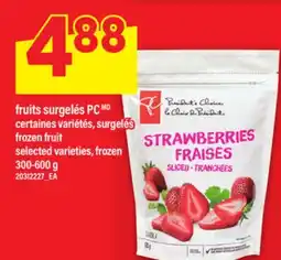 Maxi FRUITS SURGELÉS PC | FROZEN FRUIT, 300-600 g offer