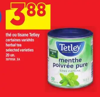 Maxi THÉ OU TISANE TETLEY | HERBAL TEA, 20 un offer