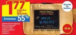 Maxi POMMES DE TERRE BLANCHES DÉLICES DU MARCHÉ MC, sac de 10 lb offer