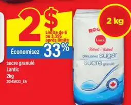 Maxi SUCRE GRANULÉ LANTIC, 2KG offer