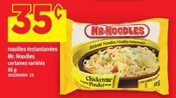 Maxi NOUILLES INSTANTANÉES MR. NOODLES, 85 g offer