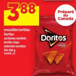 Maxi CROUSTILLES TORTILLAS DORITOS | TORTILLA CHIPS, 210-280 G offer