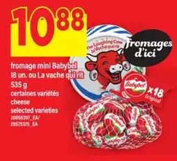 Maxi FROMAGE MINI BABYBEL 18 UN. OU LA VACHE QUI RIT | CHEESE, 535 G offer