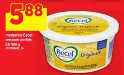 Maxi MARGARINE BECEL, 637/850 g offer
